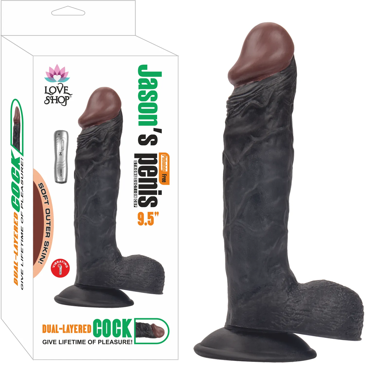 دیلدو کلفت مشکی - 2