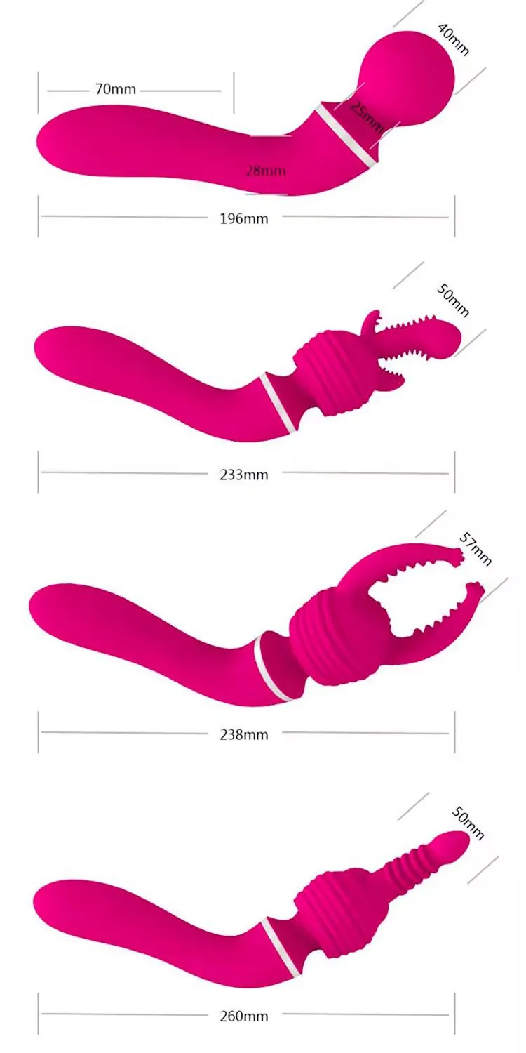 دیلدو ویبراتور چند سر - 6